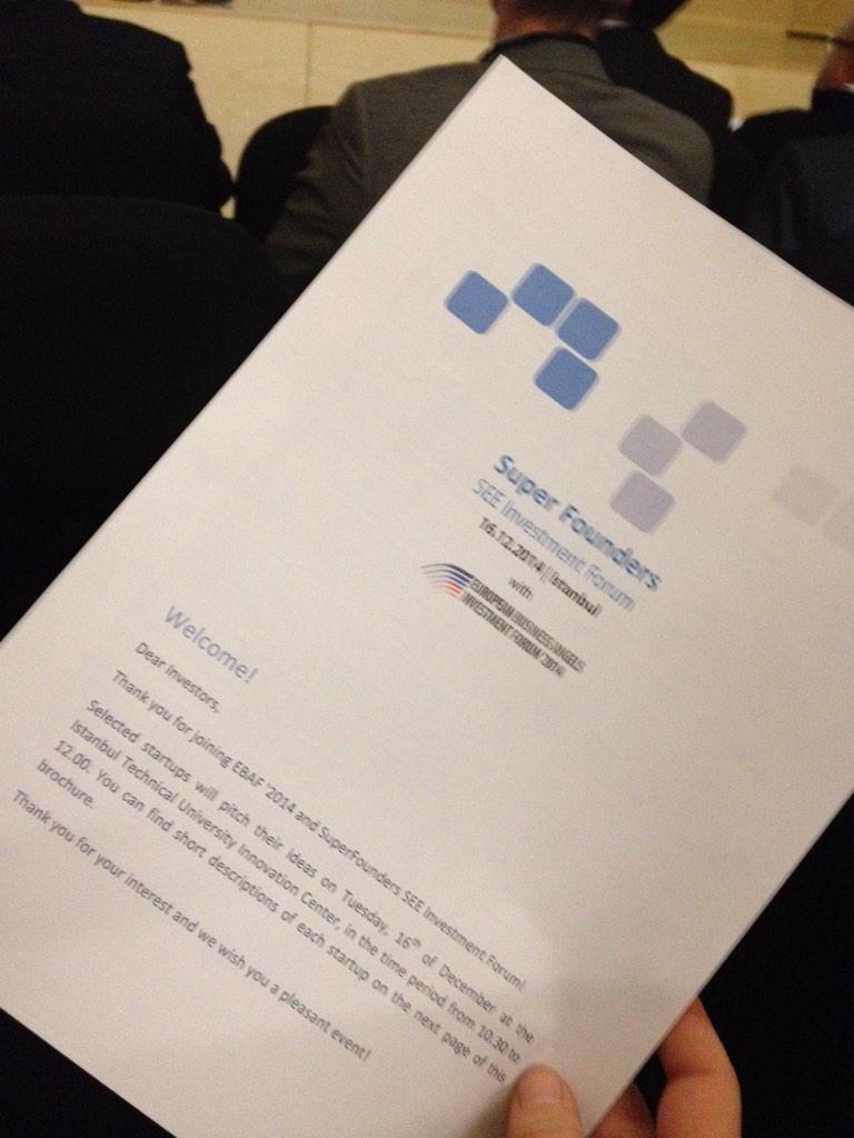 EBAN_org's tweet image. Now at SEE Investment Forum @SuperFounders #EBAF2014 @Ebaf2014 !