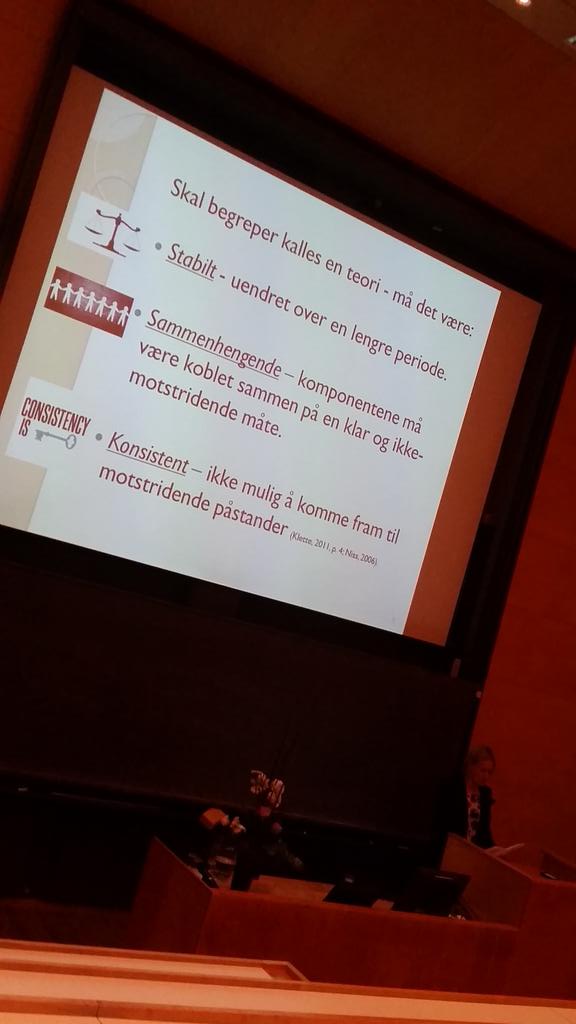 Mykn75's tweet photo. Spennende prøveforelesning #Disputas om eklektisk bruk av teori av Cecilie Pedersen Dalland http://t.co/ylo7ndnvtU
