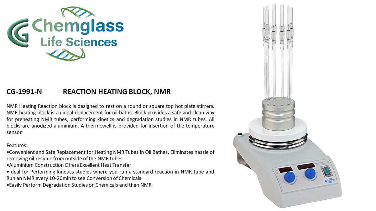 Dusting off some old custom products this week to add to our standard range, this time its an NMR tube heating block