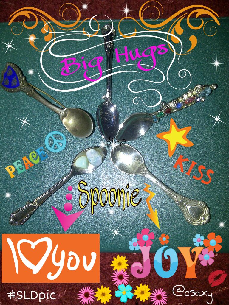 Need spoons? Share mine! I love you! #Spoonie #endo #behcets #AS #CRPS #sjogrens #Lyme #migraine #RA #Aspergers #PSA