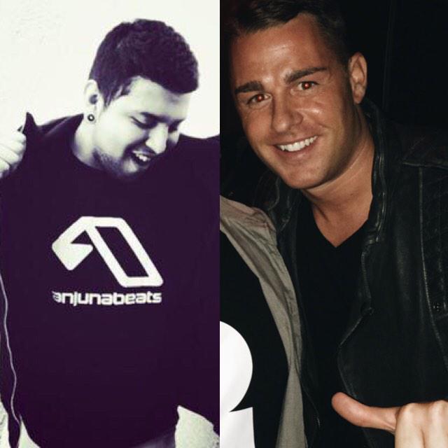 Juliothevillain's tweet image. Me and Simon at Exchange LA #HateOnIt