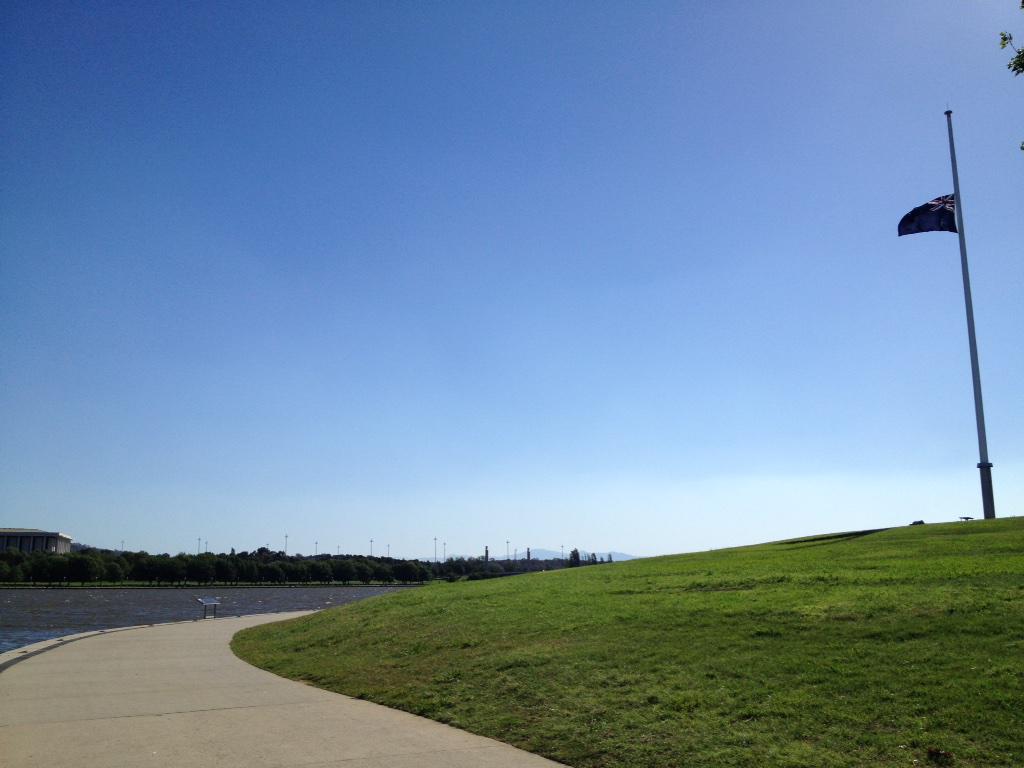 DrMJWalsh's tweet photo. Afternoon ride #regattapoint #Lakeburelygriffin #cbr http://t.co/KGHB9NikEt