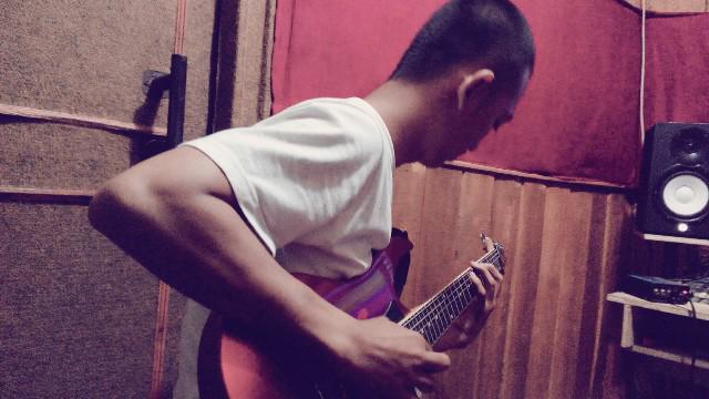 Take guitar <a href="/namakuridho_/">cendol dawet</a> #flyingdeathman #recording #doomsday