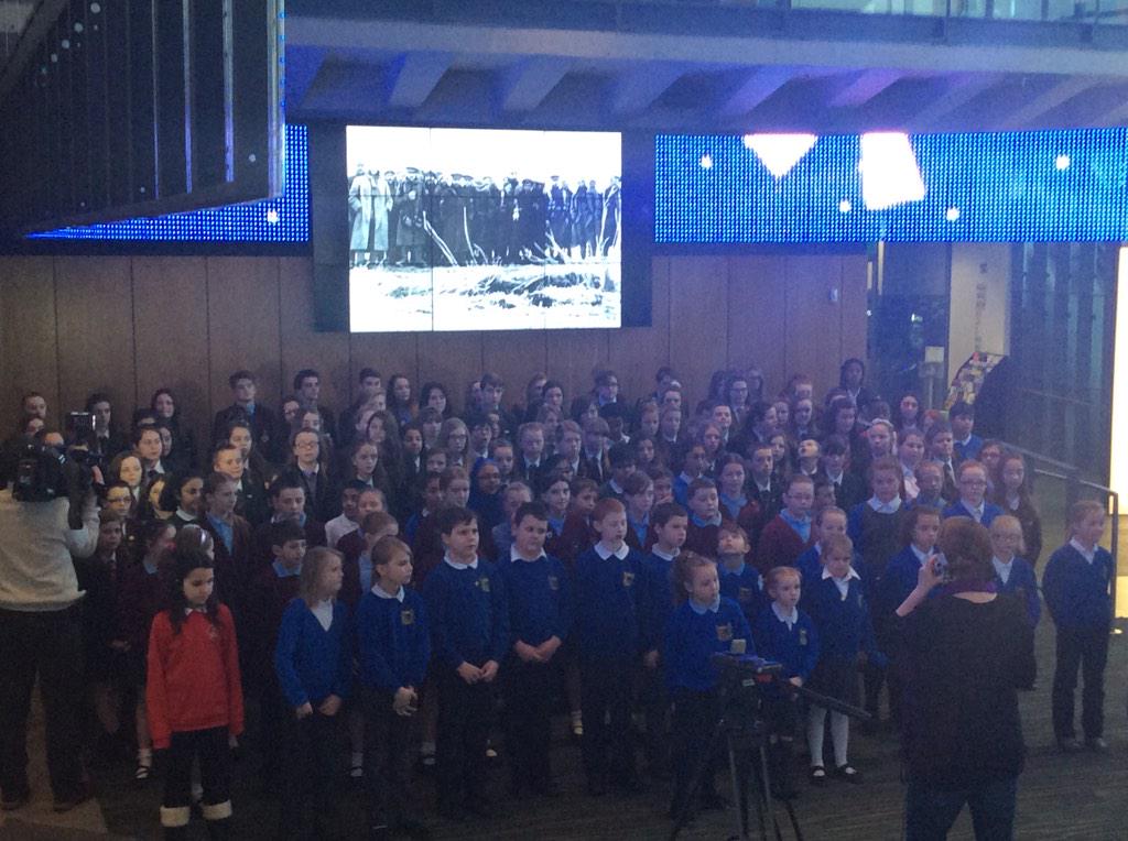 ByrchallArts's tweet photo. Looking forward to being here again on Thursday with @CHANTproduction to commemorate 100yrs since the Christmas truce http://t.co/fpWeUceBlO