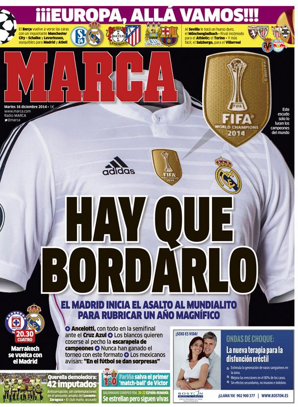 #LaPortada 'Hay que bordarlo'