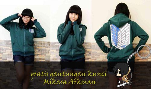 BestFans_JKT48's tweet photo. Mikasa AOT. Order via sms ke 085100367141 http://t.co/mhdmYyGW5V