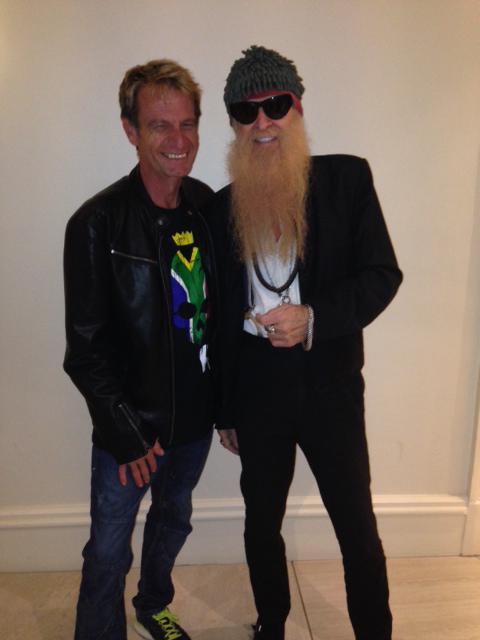 Happy birthday Billy Gibbons! It was great seeing you on tour in SA again. You are a real super-star, Sir. 