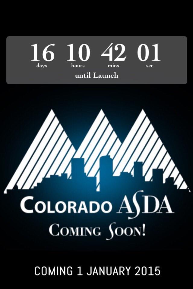 ColoradoASDA's tweet image. Countdown to New Years? Or something more exciting? Stay tuned for updates!