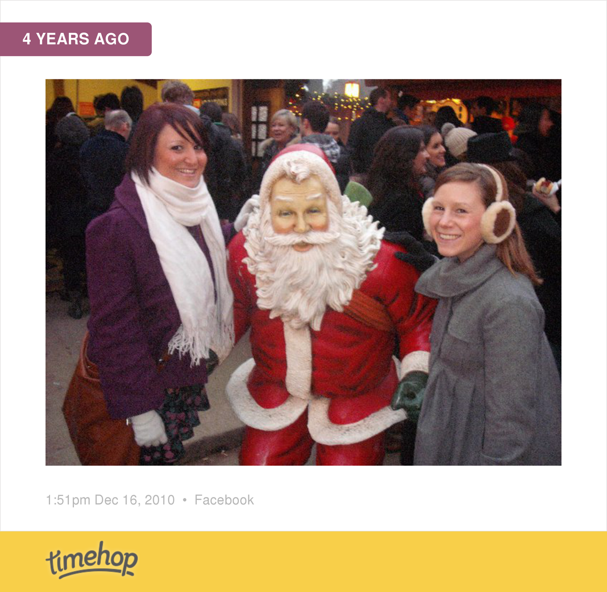 becciford's tweet photo. Ah Jen, the UGG ear muffs 4 years ago. RIP 😂 http://t.co/aDdYTMpBbT http://t.co/CWTSPDnh3i