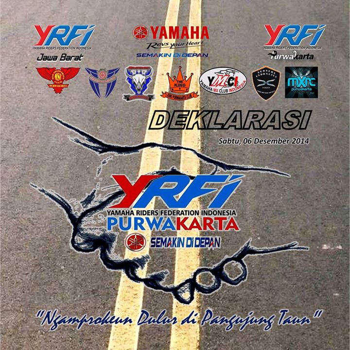 salam YRFI: suatu kehormatan bila dulur² bisa menghadiri acara kami yg sederhana ini