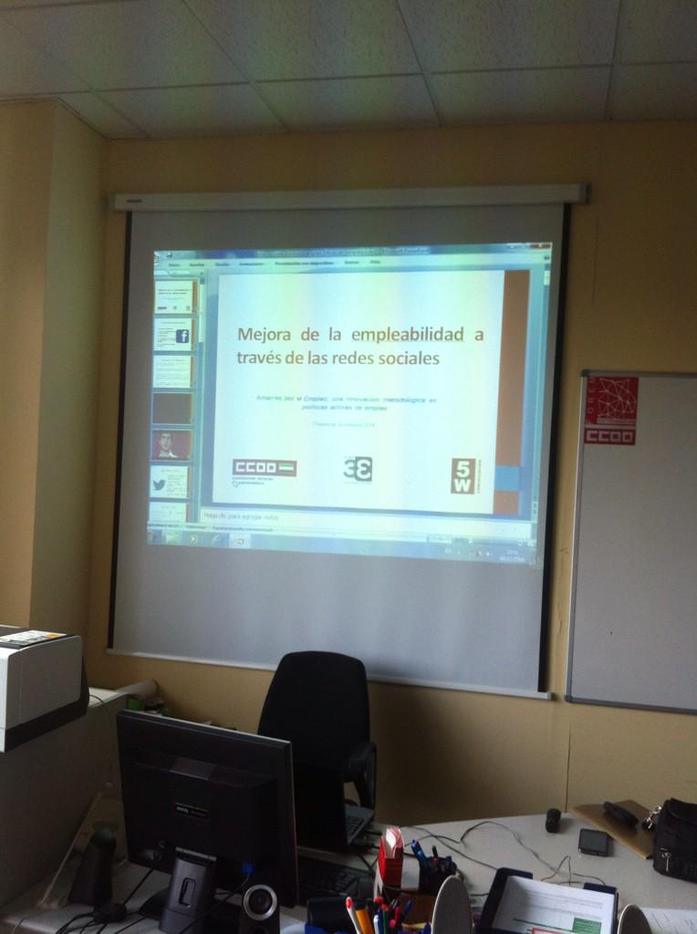 Santi_Manchado's tweet photo. Comenzamos en breve la #formación en #Plasencia @ccoo_ext #redessociales #empleo http://t.co/2V7qQTF8rN