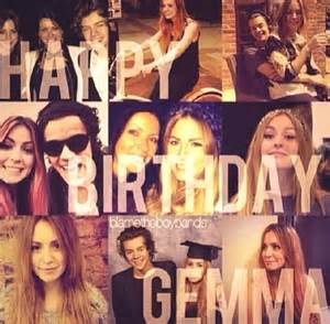 Happy Belated 23rd Birthday GEMMA STYLES!! Ur Brother has stolen my heart :) <3 :*
x 