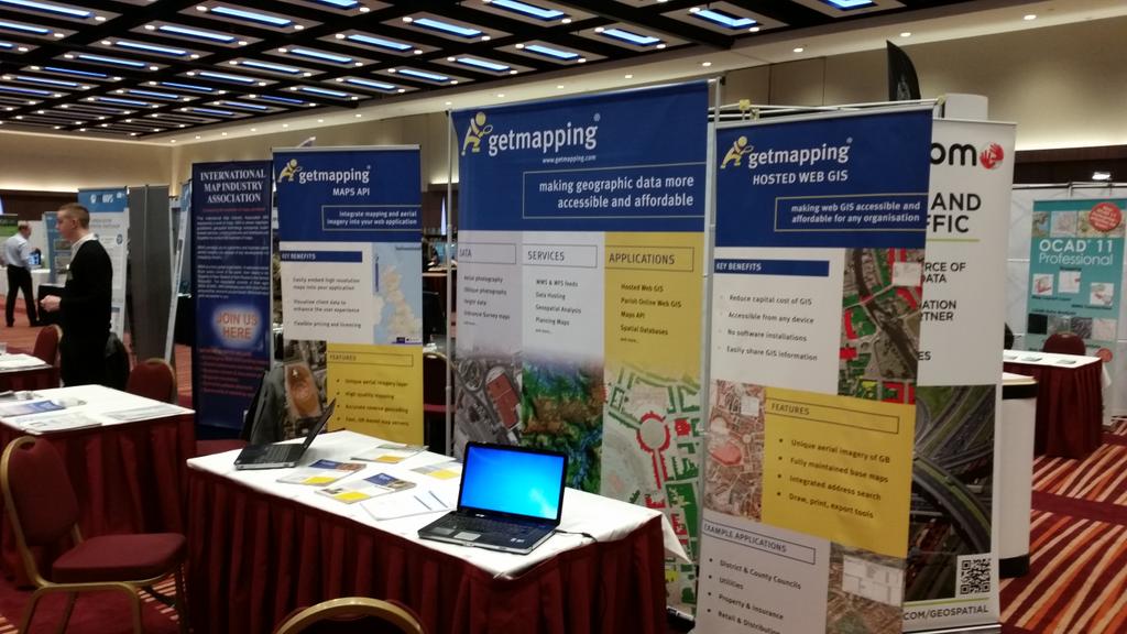 GetmappingLtd's tweet photo. We're here at #GeoData2014. Come talk to us about aerial photography, WMS, GIS and @StreetLayer http://t.co/jD7gNtGdia