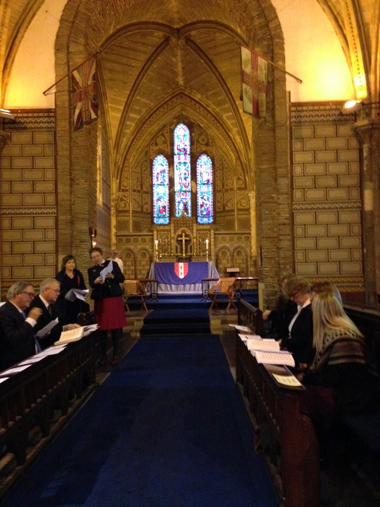 We're part of history today as the military leaves St Mary in Castro for the final time #Dover #DoverCastle