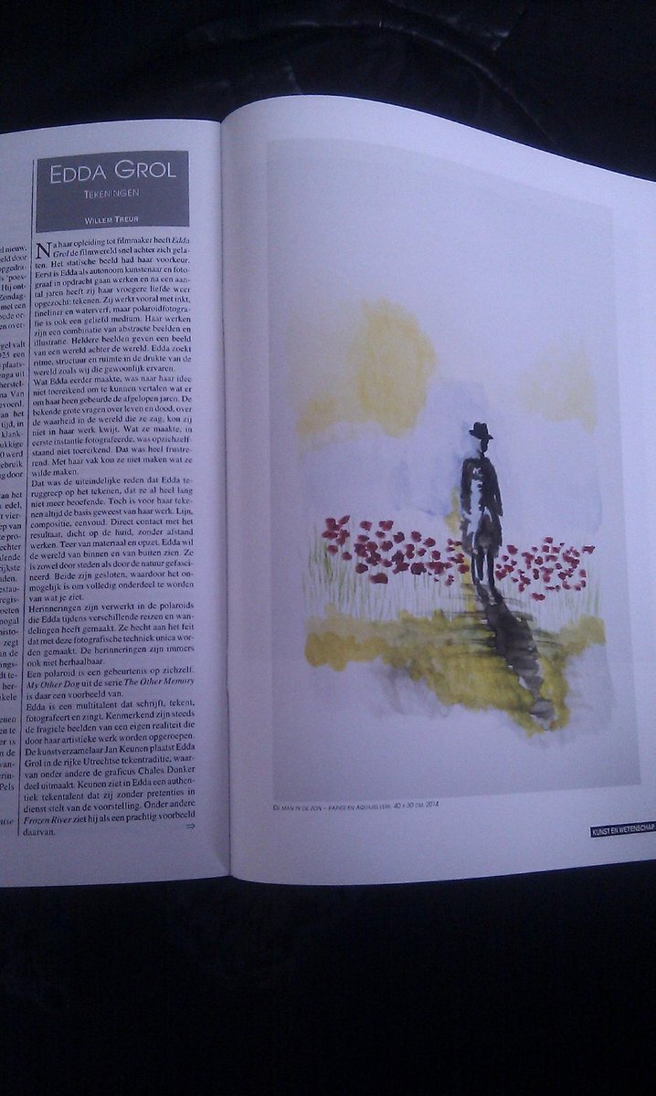 Proud! Mentioned in Arts&amp;Science (Kunst&amp;Wetenschap)! :)
