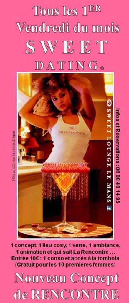 GilBigot's tweet photo. vendredi 5 déc 20h
Sweet dating
un nouveau concept Sweet Lounge le mans 
rencontre en douceur
"no speed only Sweet" http://t.co/9gNFjSegtd