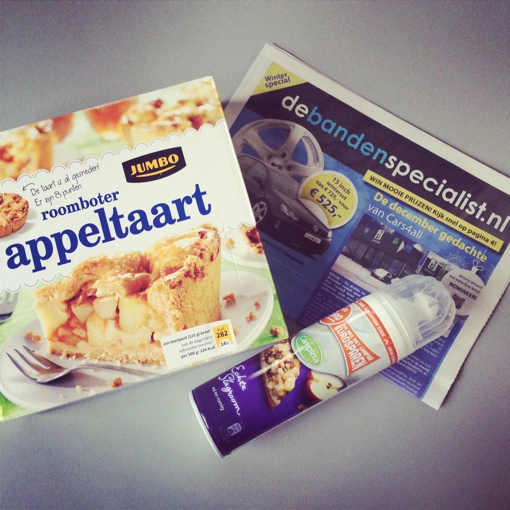 Cars4all1's tweet photo. Een tevreden klant komt appeltaart brengen! #service lampje vervangen #gratis #bedum @JumboBedum dat wordt smullen! http://t.co/GLO3YwHPGl