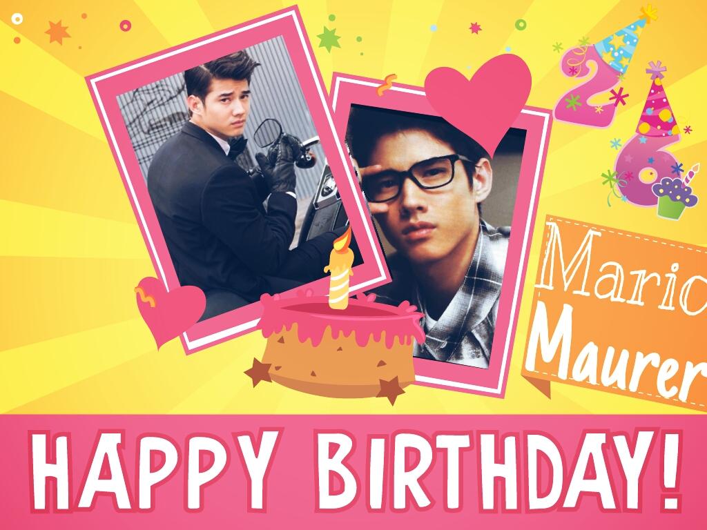    Happy Birthday mario , wish you all the best :) 