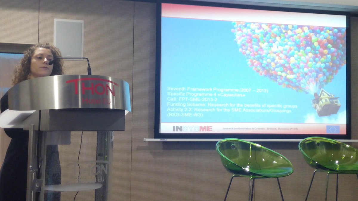 CerameUnie's tweet photo. Laura Brandolin, University of Padua, explains INSYSME project on earthquake resistant masonry under FP7 #CeramicDays http://t.co/GbQUQBbI5B