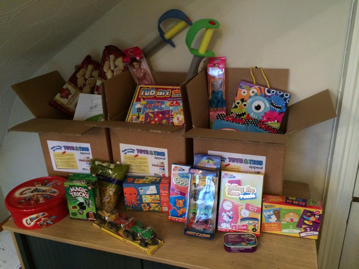 MT “<a href="/leathesprior/">Leathes Prior Solicitors</a>: Lots of lovely presents ready for collection for the <a href="/ToysandTins/">Toys & Tins Appeal</a> appeal! ” Awesome - thanks!