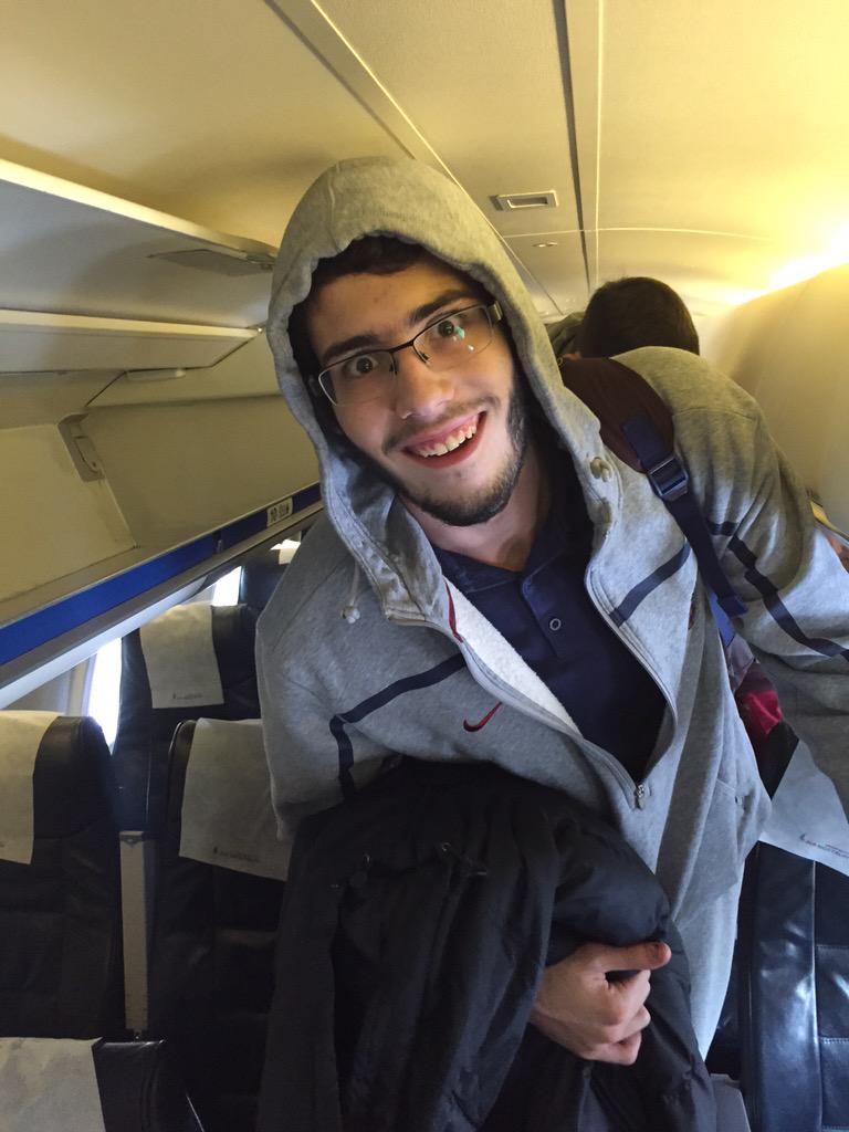 This is the weirdest guy that ever won <a href="/ACBCOM/">Liga Endesa</a> MVP of the week - <a href="/alexabrines/">Alex Abrines</a>. Congrats anyways! :) <a href="/Huertas09/">Marcelo Huertas</a>