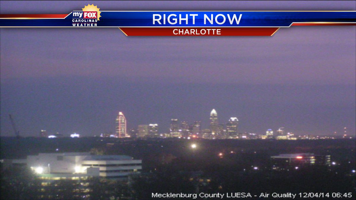 LeFevreWX's tweet photo. Good morning, #Charlotte! Beautiful shot of the skyline. Have a great day! #ncwx #cltwx #CLT #ThursdayWX http://t.co/sosqoZdmGt