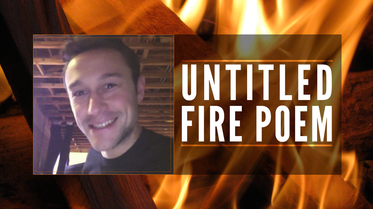 What's it feel like to gather w/ others around fire? Write about it for #HITRECORDonTV. WATCH bit.ly/1FPHPRE