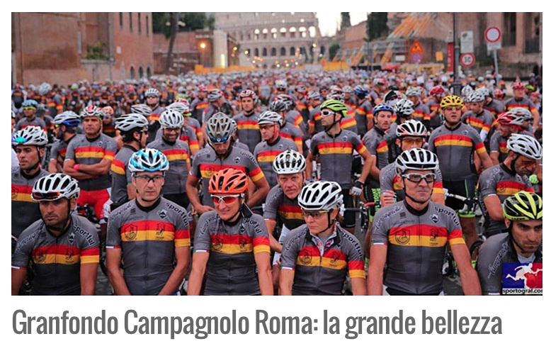 BiciLive's tweet photo. Granfondo Campagnolo Roma: la grande bellezza
http://t.co/gx3fssCIWG
#bdc #granfondo #ciclismo #bicistrada #bici http://t.co/qIqqf6HHMg