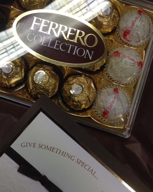 Nice treat from @FerreroRetailer to celebrate their new LUAS 'Give Something Special' campaign #ferreroireland #luas
