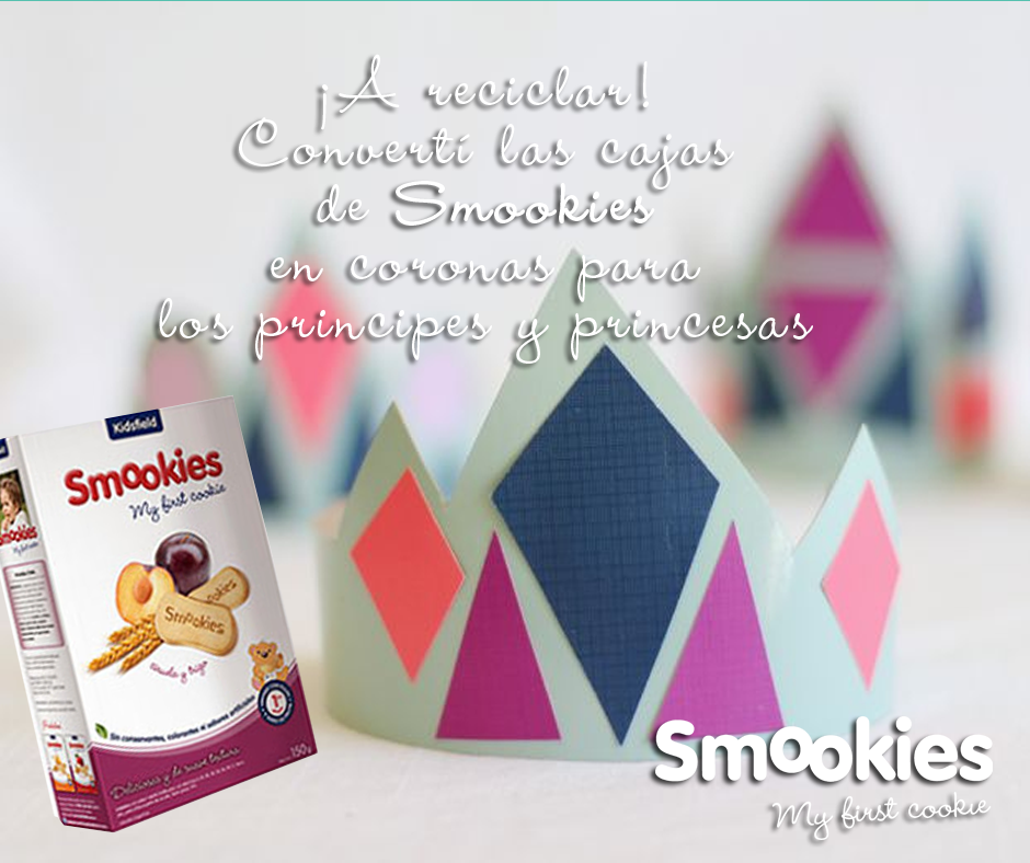 MyFirstSmookie's tweet photo. Hoy reciclamos las cajas de #Smookies para convertirlas en coronas!!! #eco #reciclar #alimentaciónSaludable http://t.co/Z7QPzBdOnT