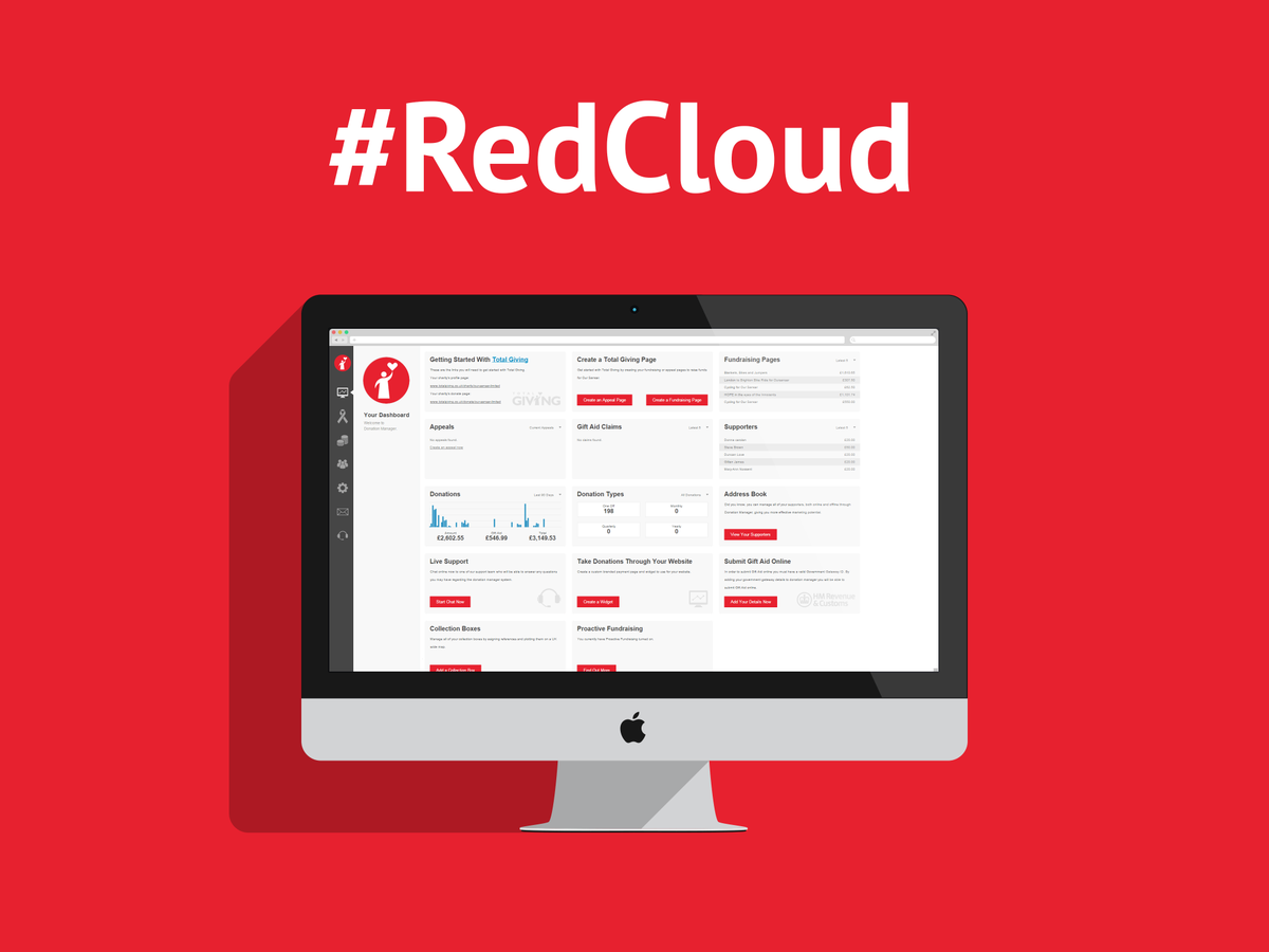 Introducing Donation Manager RedCloud™. Most powerful donation system in the world! donationmanager.co.uk #RedCloud