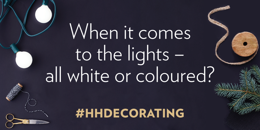 HouseandHome's tweet photo. Q5: When it comes to the lights — all white or coloured? 

#hhdecorating http://t.co/ygDluJjGxg