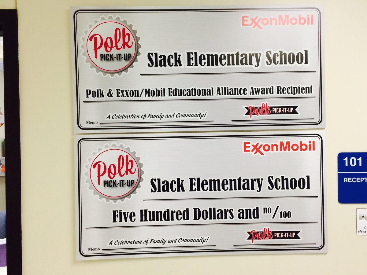 dlwhisenant's tweet photo. Thanks @BrookshireBros @exxonmobil & Polk's for your generosity and continual support! #Slacky #lufkinu http://t.co/0G0PzR71RC