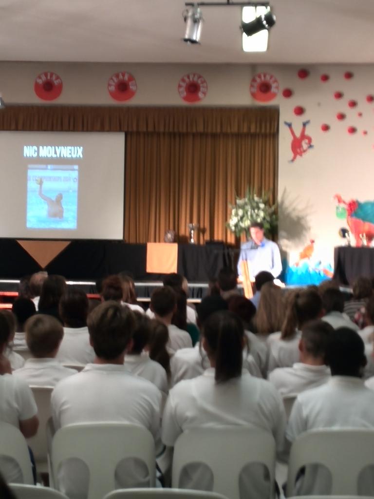 cathwrynn's tweet image. Luv #nicmolyneux talks of life changing inspiration of Malcolm Pringle 3 time paralympic gold medalist. #menwithheart