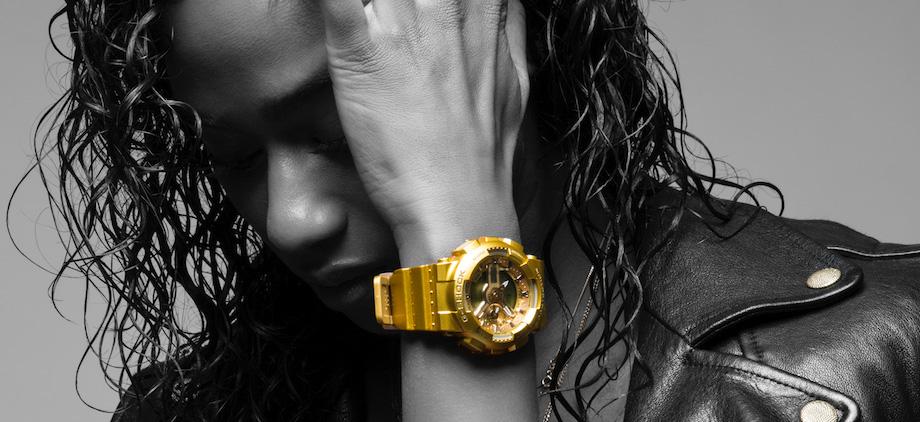 greenlabel's tweet photo. It's @vashtie — and her new @GShock_US watch! Get a few words of wisdom from Queen #VASHMONEY: http://t.co/p3Ughin1XC http://t.co/NtMT5J9nEh