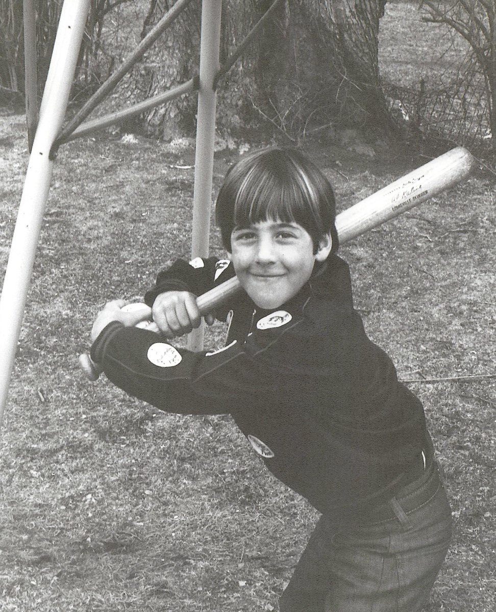 andrewzimmern's tweet photo. My childhood dream? To be a baseball player. Let's help @ChildrensMN #SupportTomorrows: http://t.co/Rm9hlxDUWv #TBT http://t.co/7UEUr3oJgj