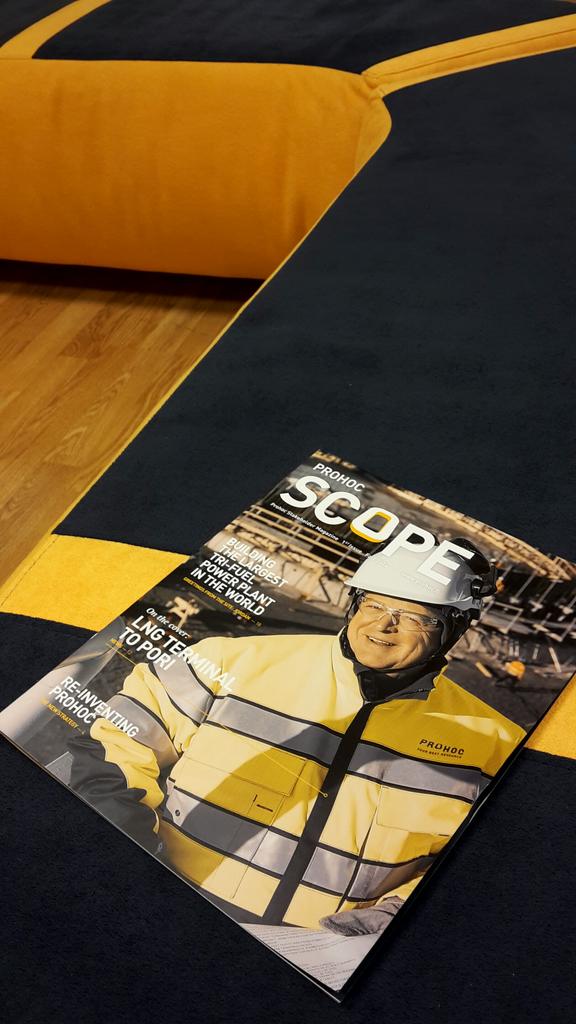 ProhocOy's tweet image. The 1st Issue of SCOPE Stakeholder Magazine has been published! #prohoc #scope #yourbestresource