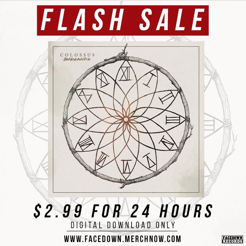 Still a couple hours to get Badlands for just $2.99!!!

facedown.merchnow.com