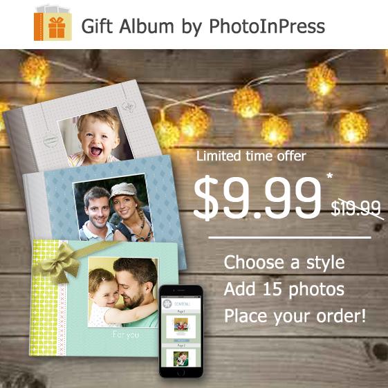 PhotoInPress's tweet photo. Looking for a special gift? Try our new app: Offer a photo book made in 15 minutes for $9,99! http://t.co/yEM1wQywPx http://t.co/i0daKI66Lo