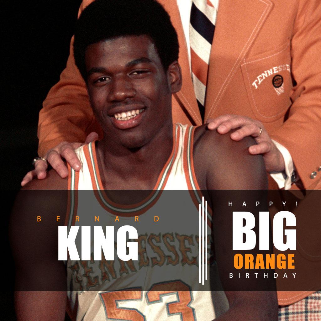 Happy birthday to and member Bernard King! Check out his Tennessee highlights:  