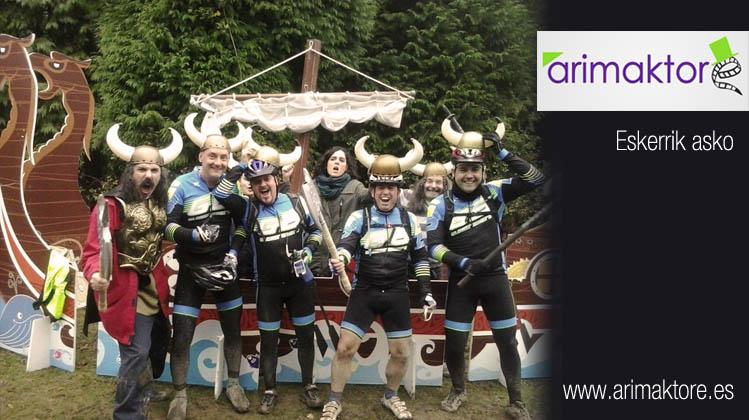 BibeBikeMTB's tweet photo. Desembarco vikingo en el monte Eretza durante la 1ª edición de @BibeBikeMTB >>> http://t.co/uAzxhvdnGr http://t.co/F7PuMGTx7u