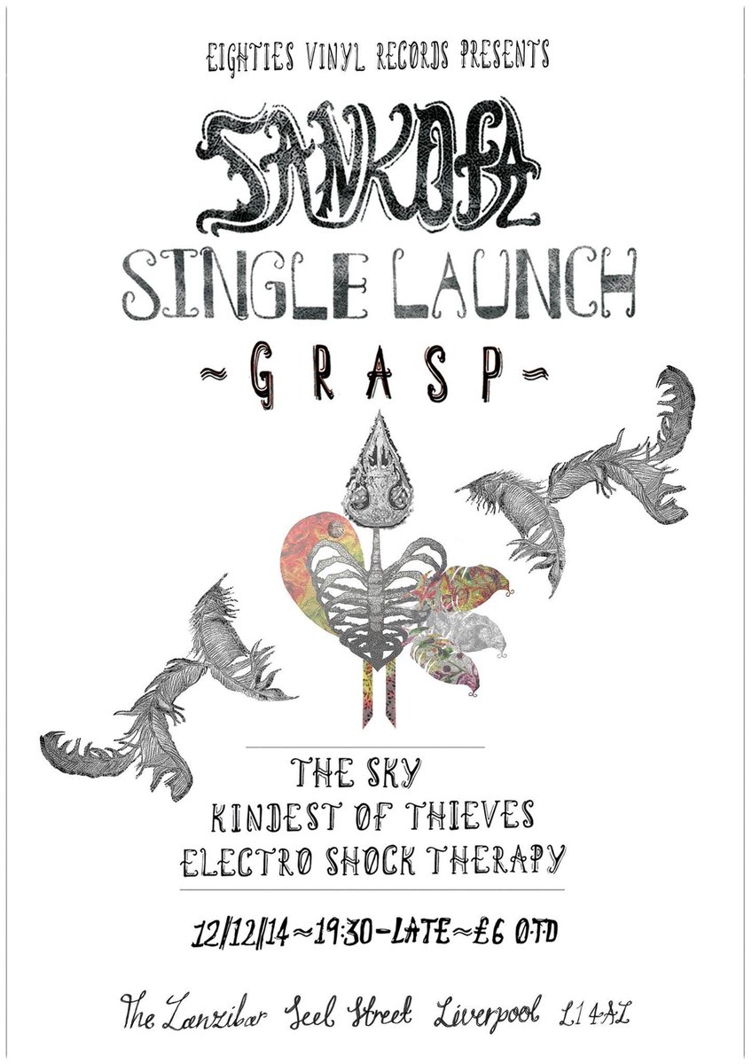 Don't forget, we will be in Liverpool on 12th December for Sankofa's single launch at The Zanzibar! @sankofalpool