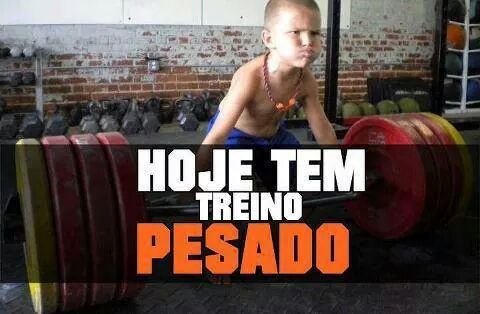 Bora lá treinar meus alunos queridos e depois aquele treino