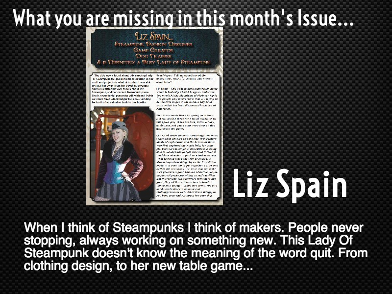 LOSP_Mag's tweet image. What are you missing this month? 

When we were at Seattle Steamposium, I just had to modo.ly/1z6mPCd...