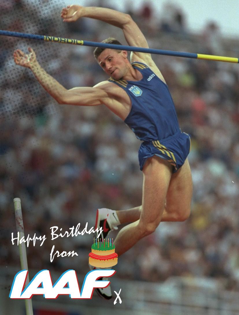 Happy birthday, Just a handful of world records, six consecutive world titles and an Olympic gold. 