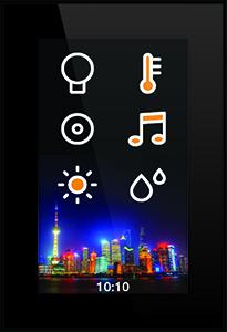 Échale a nuestra pantalla Smart Touch 100% personalizable!! 
besknx.es/pantallas-2/