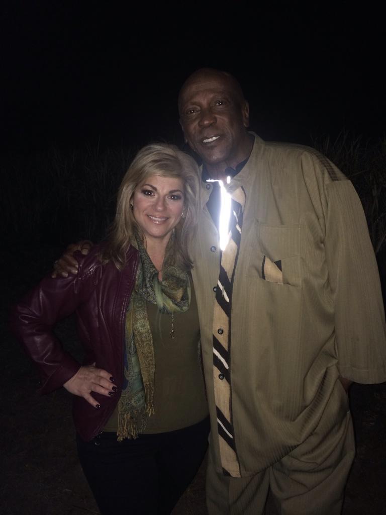 Look who I worked with on #THEHAUNTINGOF coming soon #LOUGOSSETTJR I'm deep in the south ya'll