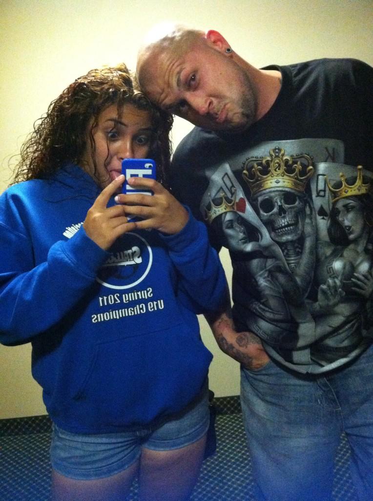 __SincerelyJ's tweet photo. Happy Birthday to my main nigga , my pops 😂💓 #HeGettingOld http://t.co/WClKQIBcMg