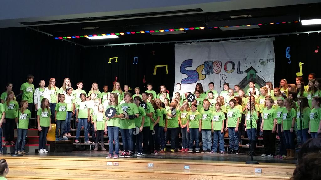 #hawk Mavericks Choir in Schoolhouse Rock!!!! #dentonchat