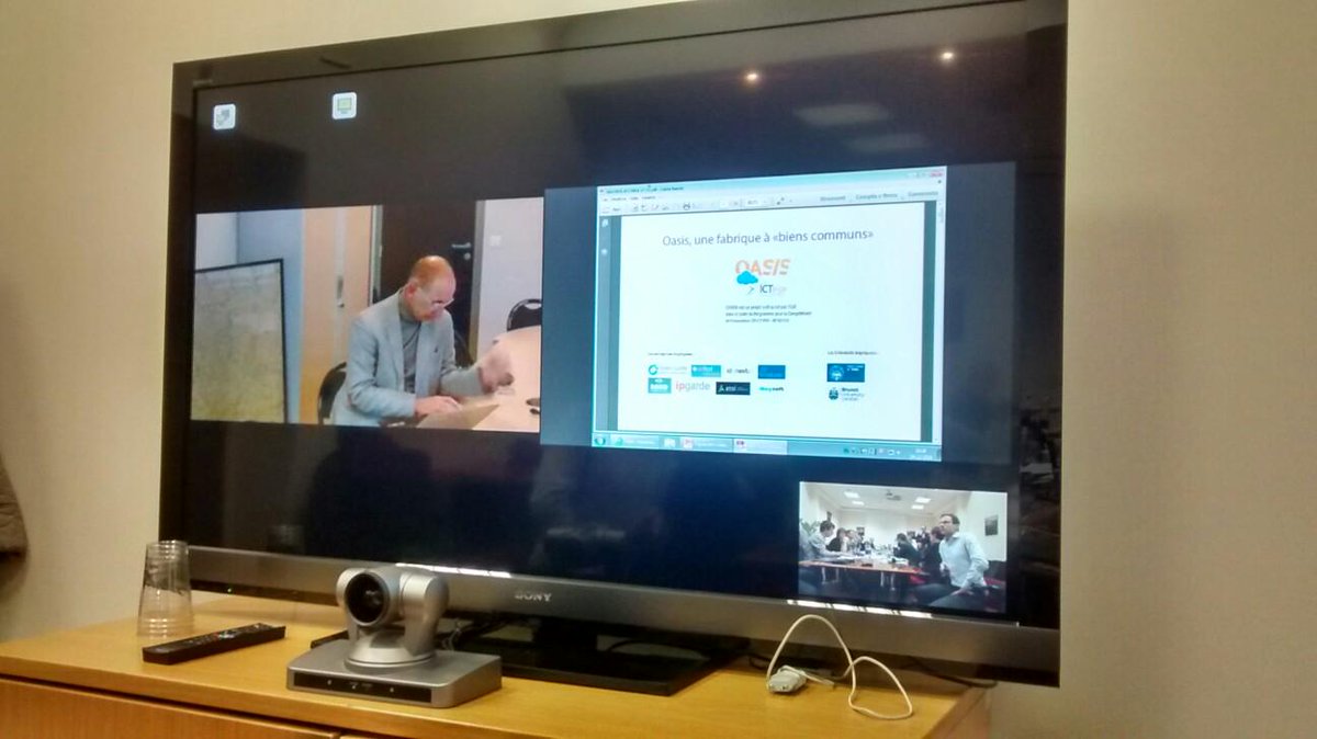 Présentation oasis an european platform to make a common good @regionpaca @SICTIAM06 #liguria #data